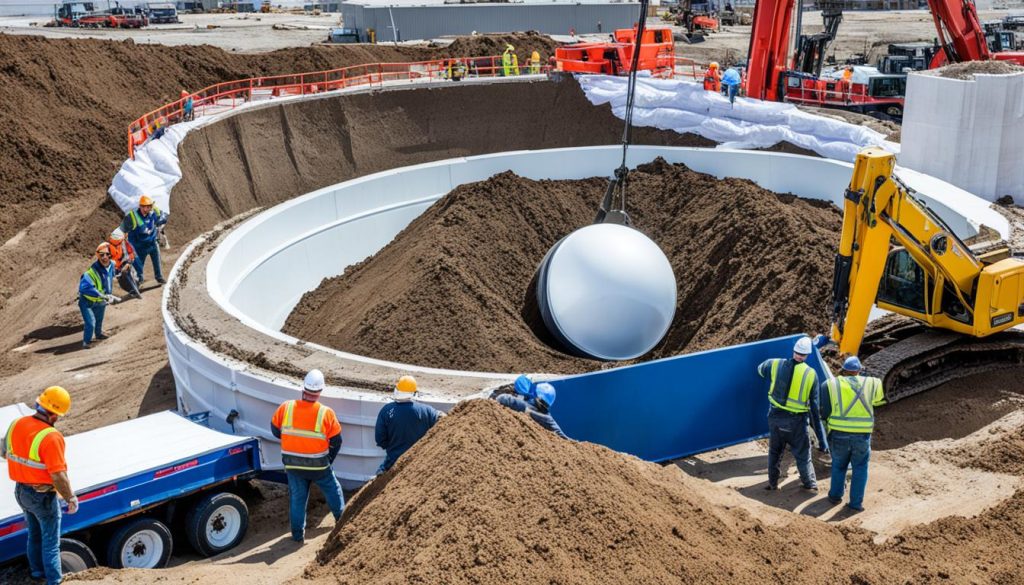 Fiberglass Swimming Pool Construction