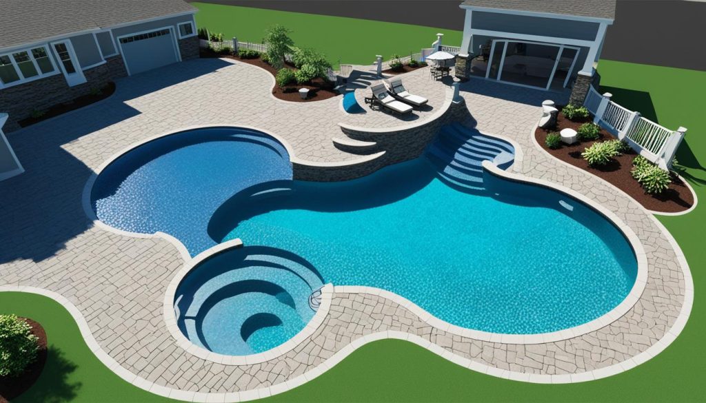 Pool shape selection